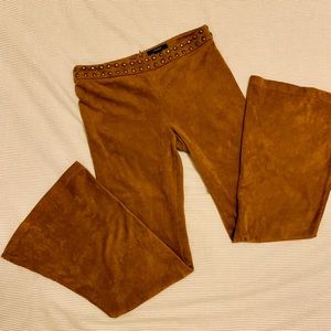 Belled and Studded Velvet Pants 🍂🍂